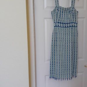 Tory burch summer multi color dress
